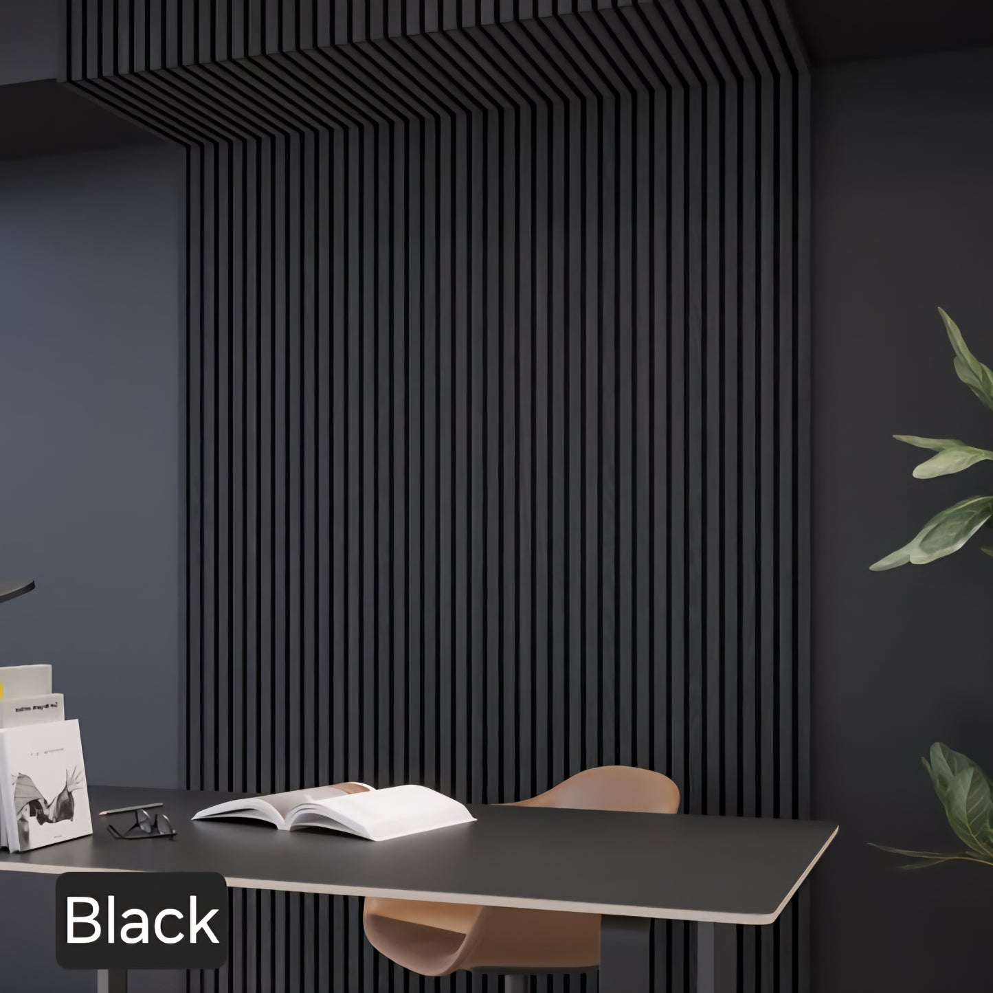 Black Acoustic Panel