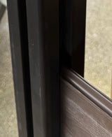 Black Composite Fence Post
