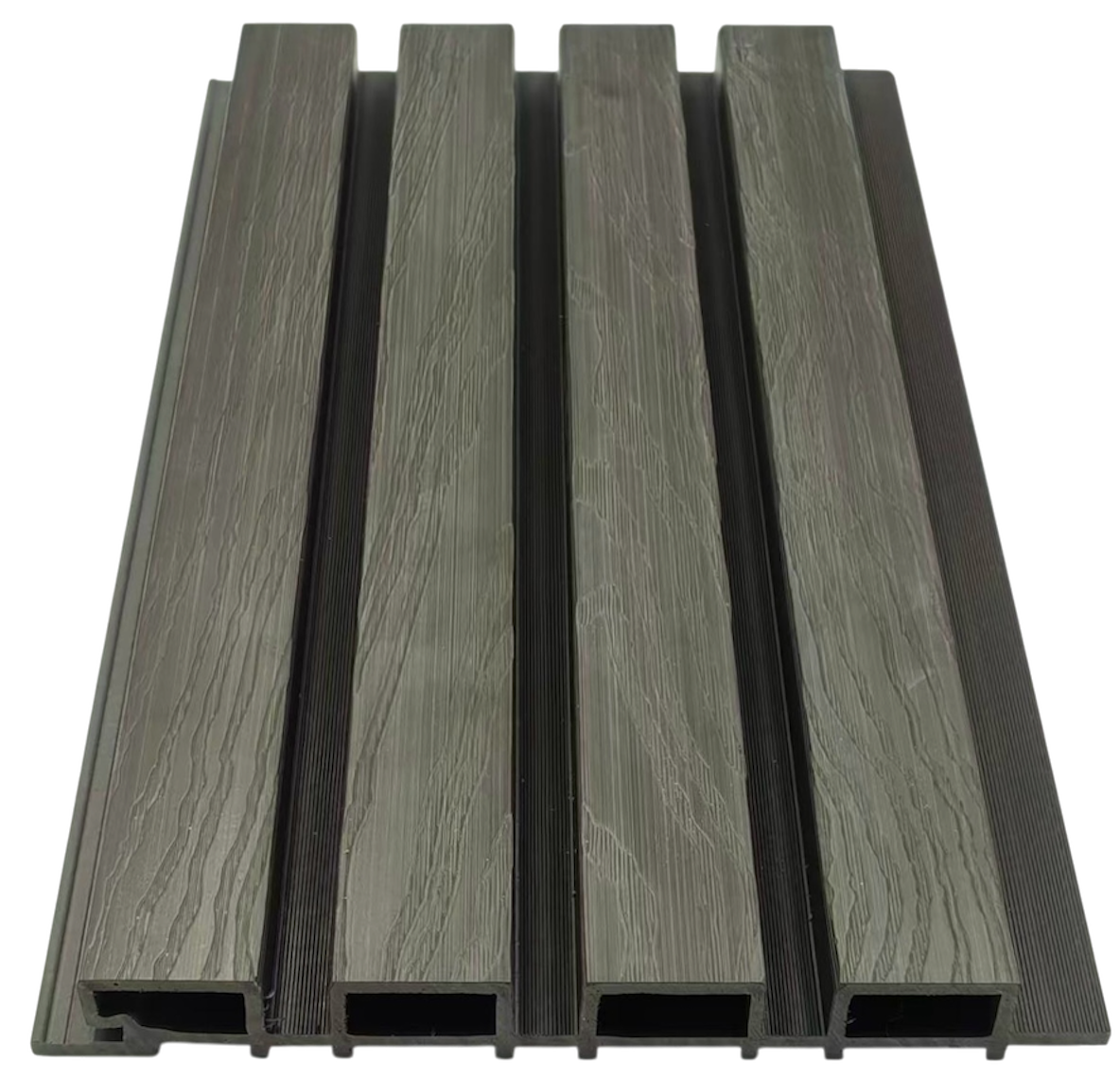 Dark Brown Composite Slat Outdoor Panel 290cm