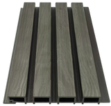 Dark Brown Composite Slat Outdoor Panel 290cm