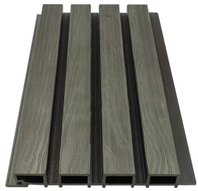 Dark Brown Composite Slat Outdoor Panel 290cm
