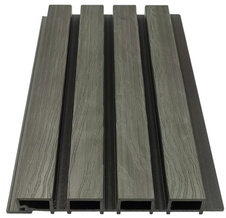 Dark Brown Composite Slat Outdoor Panel 290cm