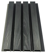 Black Composite Slat Outdoor Panel 290cm