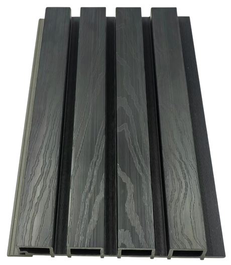 Black Composite Slat Outdoor Panel 290cm