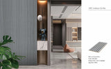 Mid Grey Fluted Tube Wall Panel
