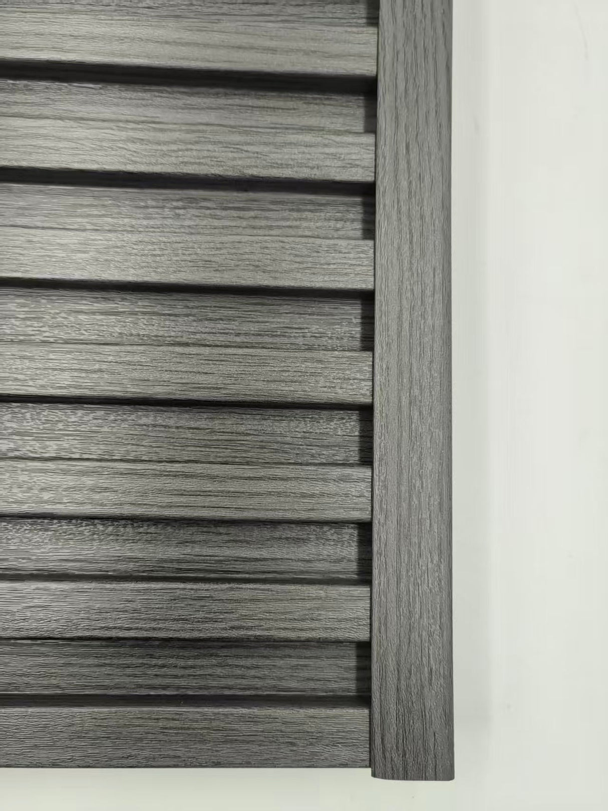 Dark Grey Wall Panel Trim