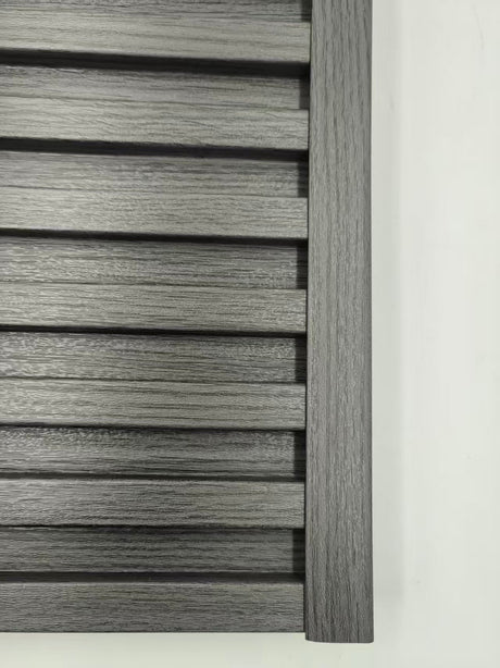 Dark Grey Wall Panel Trim