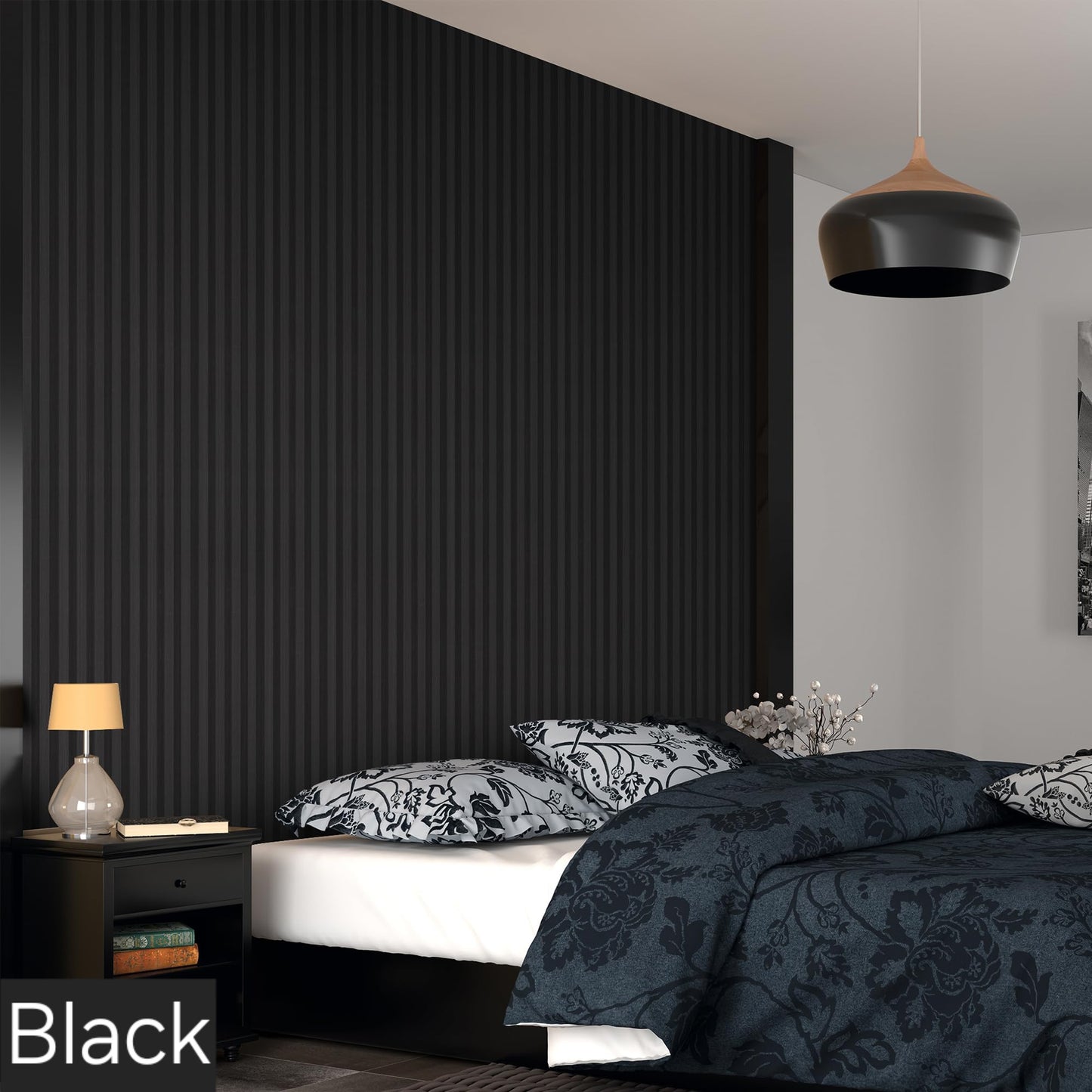 Black Acoustic Panel