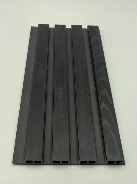 Black Seamless Wall Panel