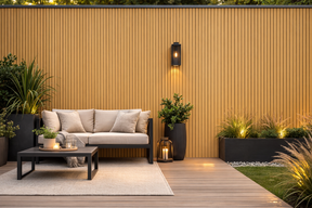 Oak UV Resistant Outdoor Wall Panel