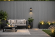 Grey UV Resistant Outdoor Wall Panel