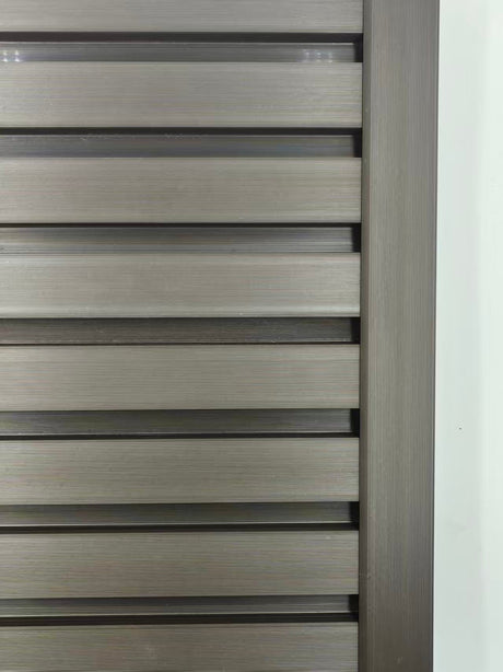 Dark Brown Wall Panel Trim