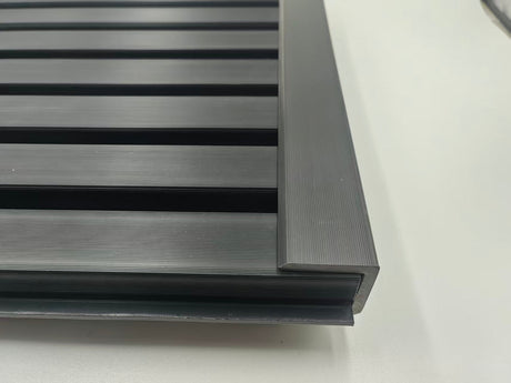 Black Wall Panel Trim