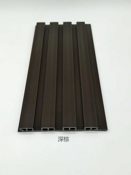 Dark Brown UV Resistant Outdoor Wall Panel