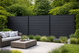 Black Composite Outdoor Fencing