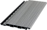 Grey Oak Composite Slat Outdoor Panel 290cm