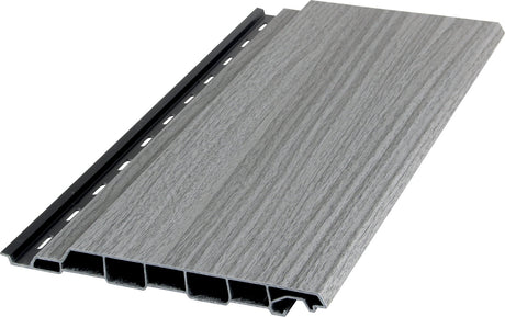 Grey Oak Composite Slat Outdoor Panel 290cm