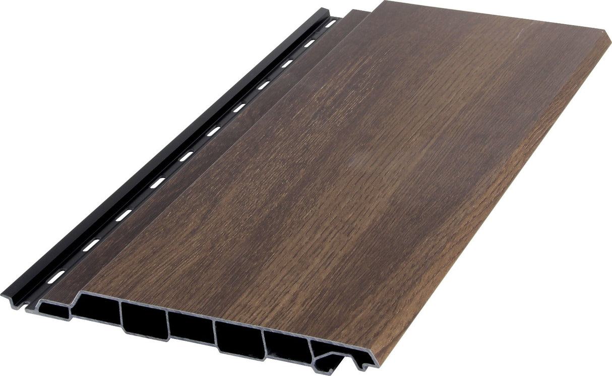 Walnut Composite Slat Outdoor Panel 290cm