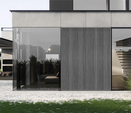 Grey Composite Slat Outdoor Panel 240cm