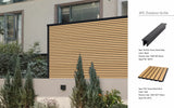 Oak Composite Outdoor Fencing 180cm