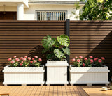 Walnut Composite Outdoor Fencing 30 x 180cm