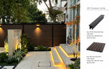 Walnut Composite Outdoor Fencing 30 x 180cm