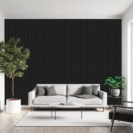 Black Acoustic Panel