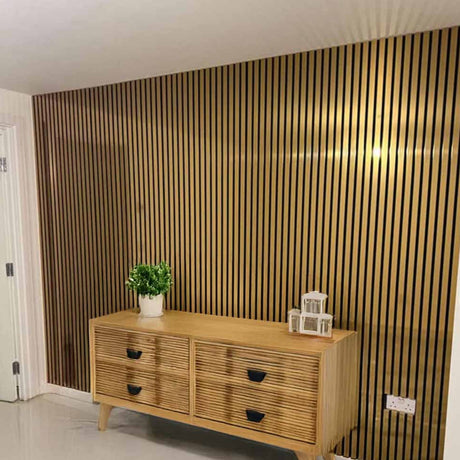 Shiny Gold Acoustic Panel