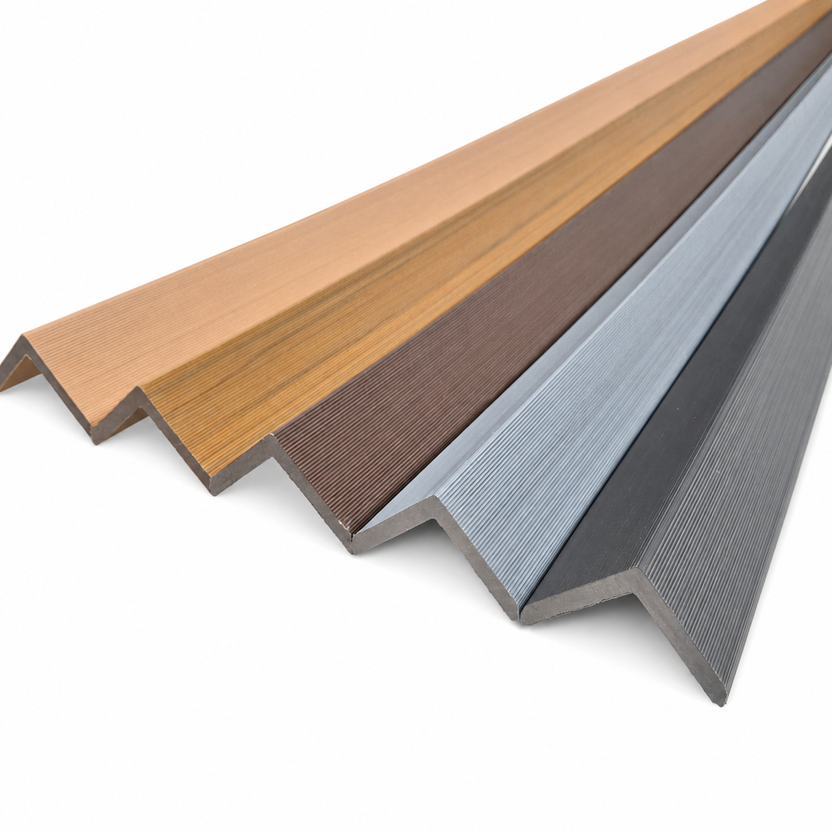 Composite Exterior Slat Wall Cladding - Waterproof, UV-Resistant - Standard Slat