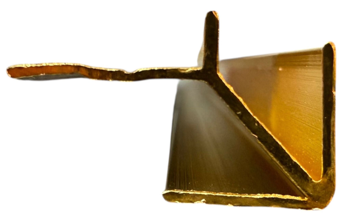 Gold Aluminium Corner Strip for Wall Panels
