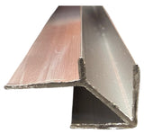 Silver Aluminium Corner Strip for Wall Panels
