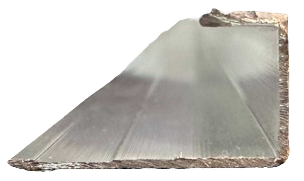 Silver Aluminium End Strip for Wall Panels