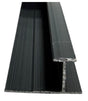 Black Aluminium Joiner Strip for Wall Panels