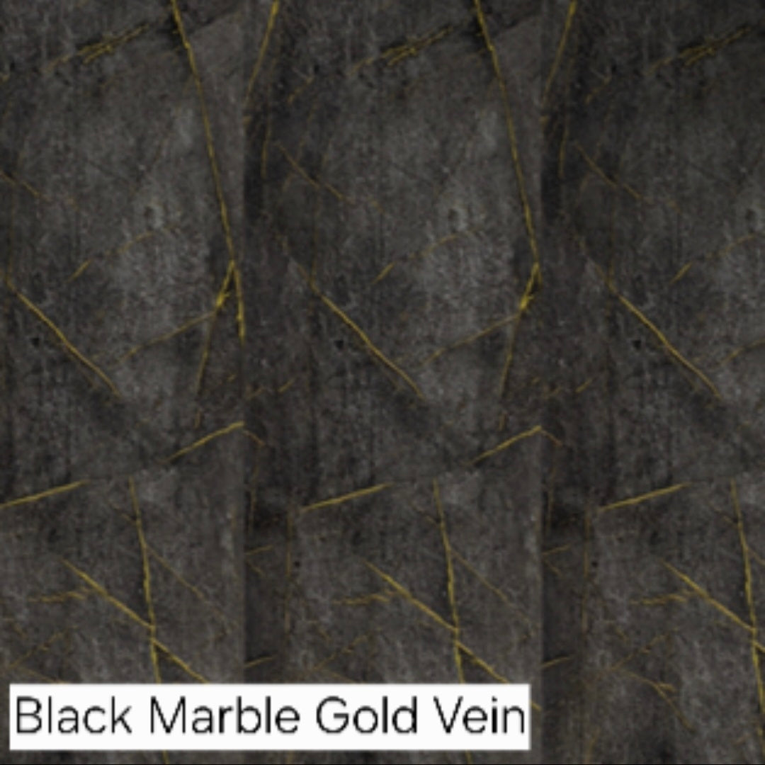 Black Marble Gold Vein PVC Wall Panel
