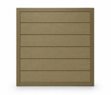 Khaki Composite Outdoor Fencing