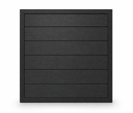 Black Composite Outdoor Fencing