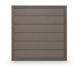 Dark Brown Composite Outdoor Fencing