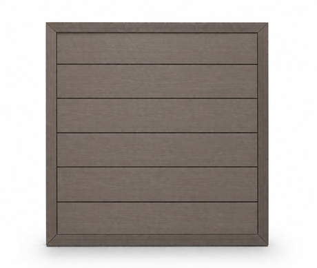 Dark Brown Composite Outdoor Fencing