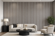 Light Grey PVC Slat Wall Panel