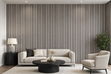 Light Grey PVC Slat Wall Panel