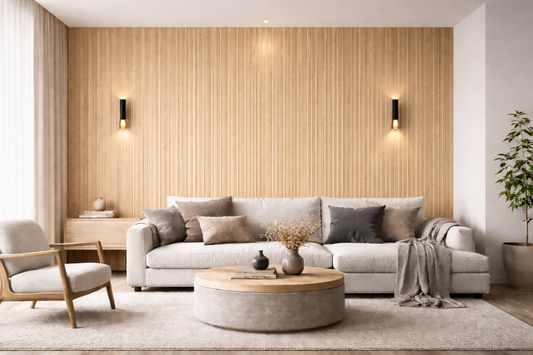 Oak PVC Slat Wall Panel