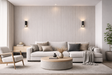 Light Grey PVC Slat Wall Panel