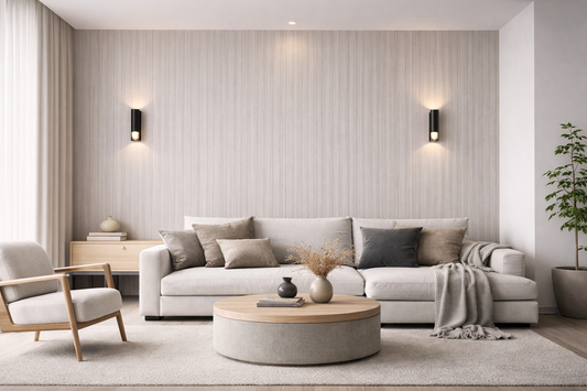 Light Grey PVC Slat Wall Panel