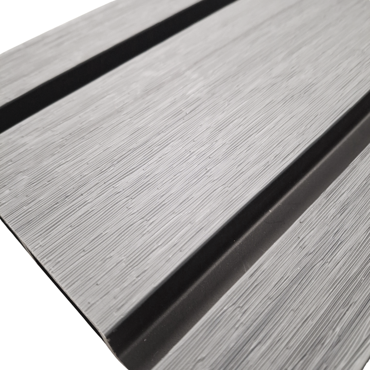Composite Exterior Slat Wall Cladding - Waterproof, UV-Resistant - Wide Slat
