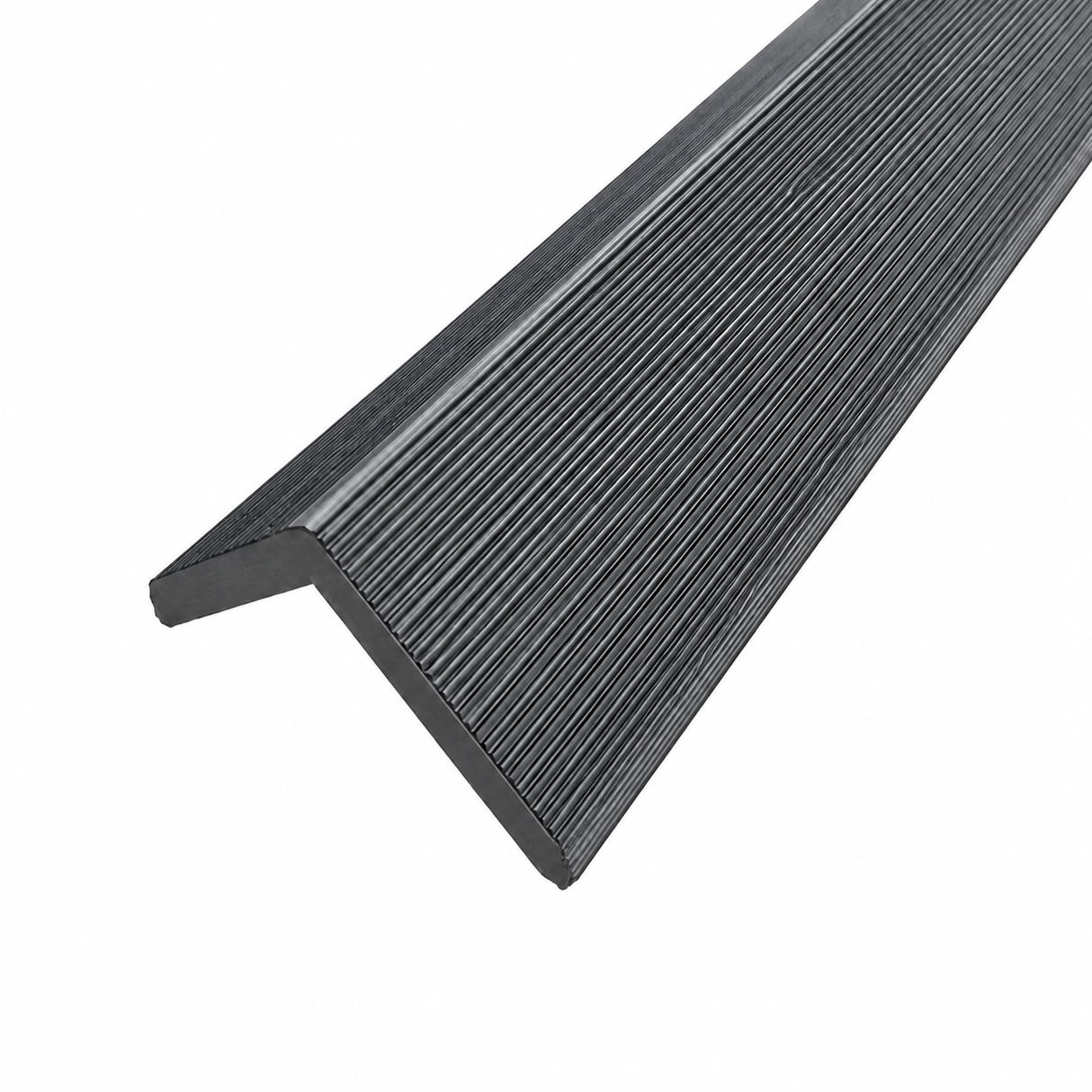 Composite Exterior Slat Wall Cladding - Waterproof, UV-Resistant - Standard Slat - Black Oak