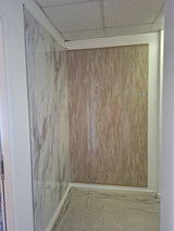Cream Decorative PVC Wall Panel 60 x 240cm