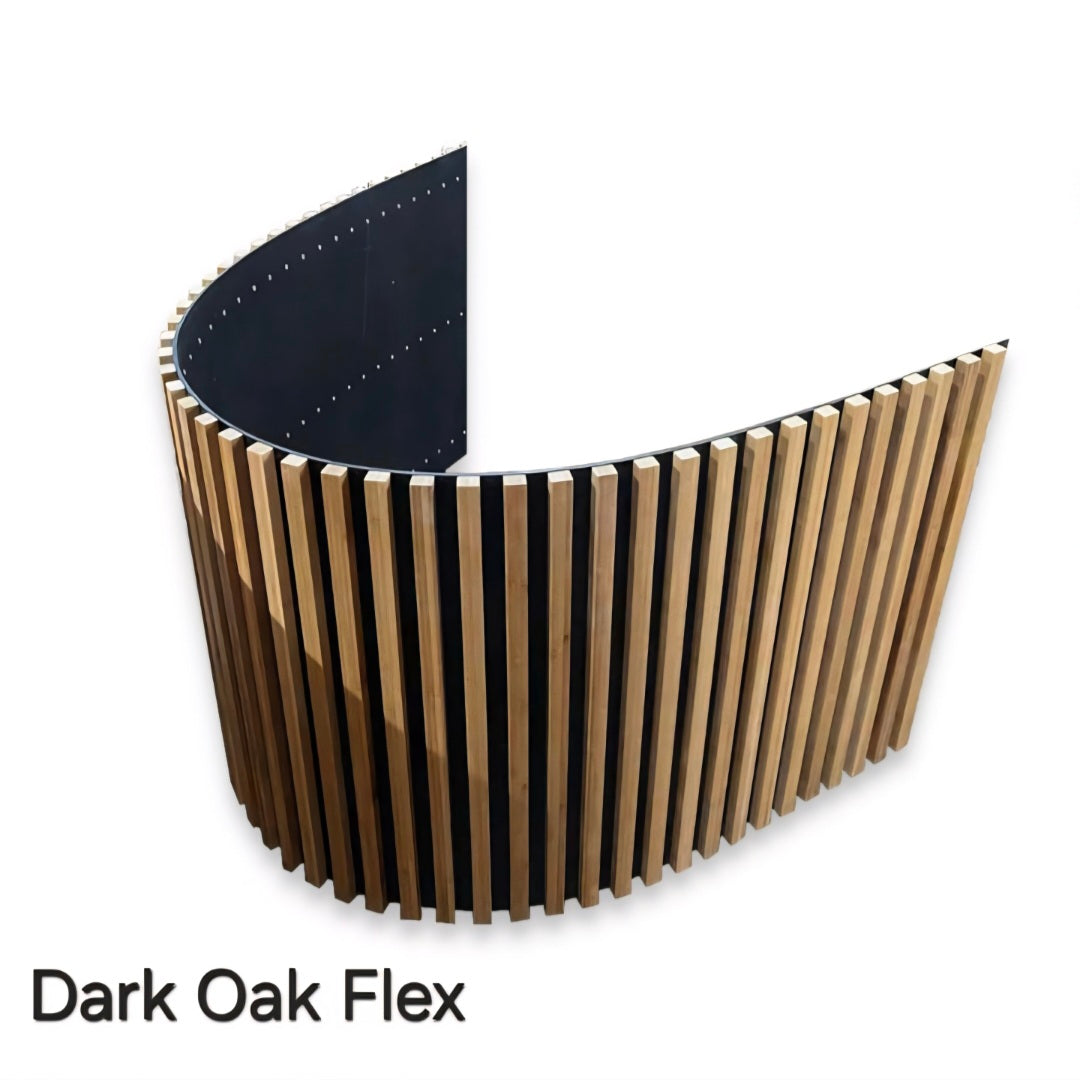 Dark Oak Flex Premium Acoustic Wall Panel