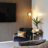 Dark Oak Acoustic Panel 60 x 240cm