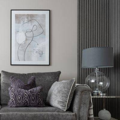 Dark Grey Acoustic Panel 60 x 240cm