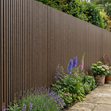 Composite Exterior Slat Wall Cladding - Waterproof, UV-Resistant - Standard Slat